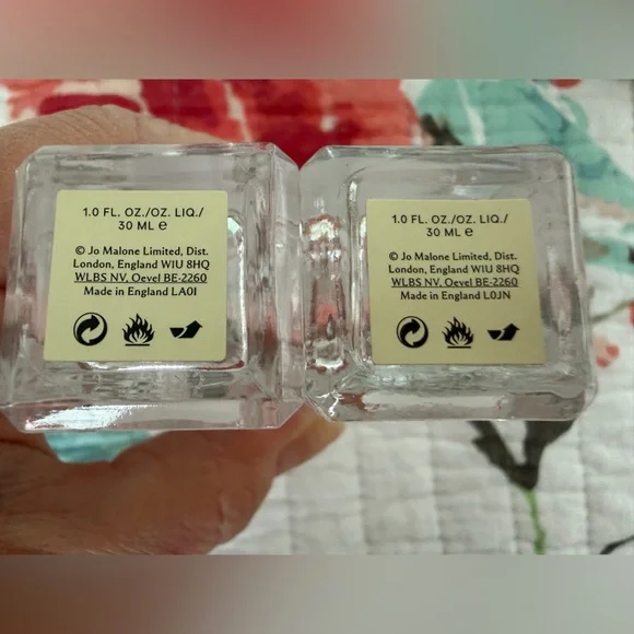 Jo Malone two empty perfume bottles, box and gift bag - Picture 6 of 8